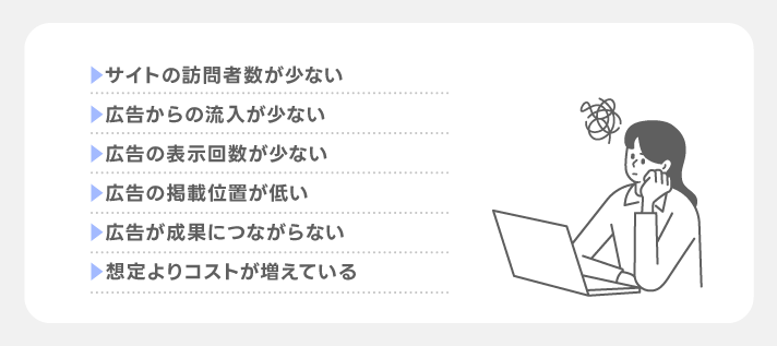 コンバージョンを増やしたい