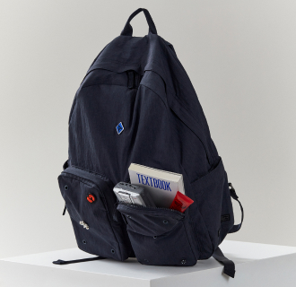 midnight blue backpack photo