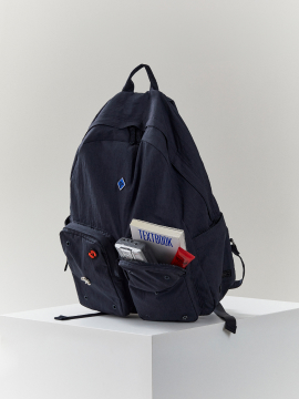 midnight blue backpack photo