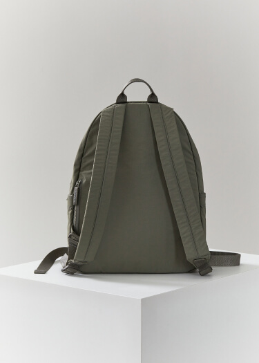 green backpack photo