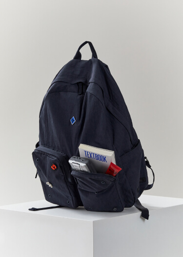 midnight blue backpack photo