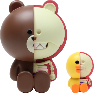 LINE FRIENDS XXPLAY figure