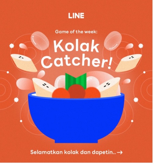 LINE's Ramadan game Sandal Defender