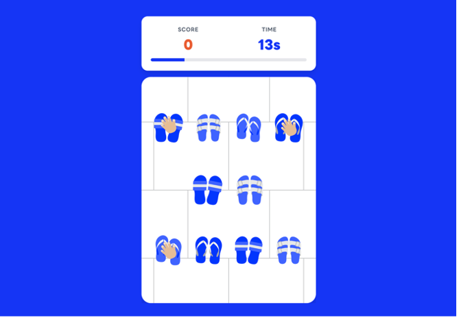 LINE's Ramadan game Sandal Defender