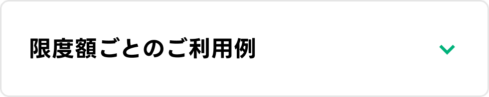 限度額ごとのご利用例