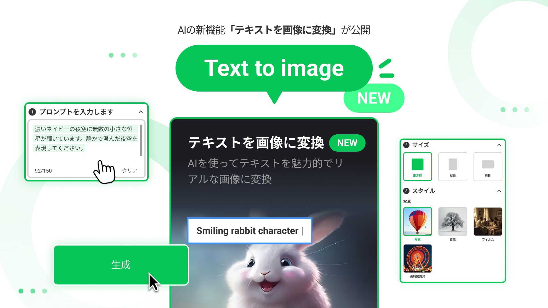 画像生成AI、テキストを画像へ変換、広告画像作成、テキストベースのビジュアル、広告主向け画像ツール、クリエイティブビジュアル作成、広告ビジュアライゼーションツール