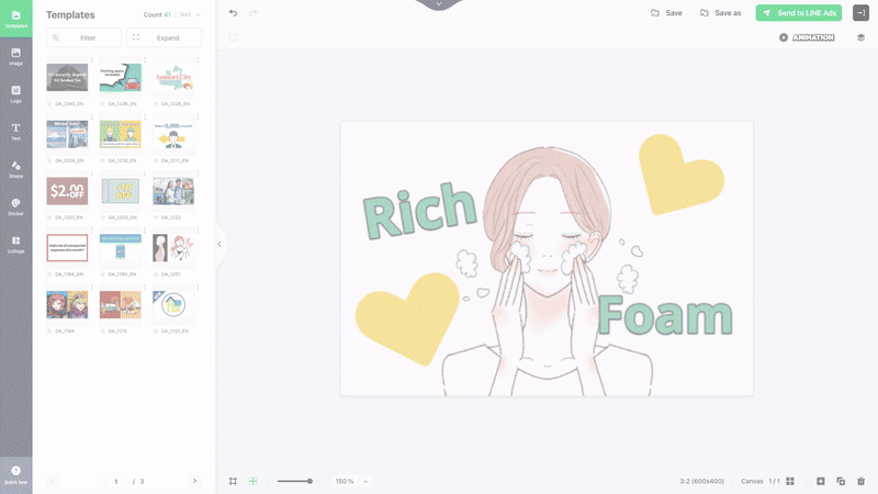 Canvas workspace optimizations