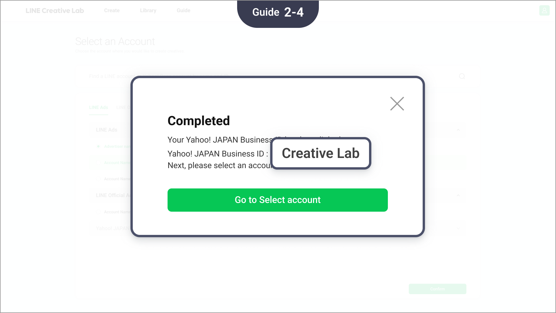 Check your Yahoo! Business ID