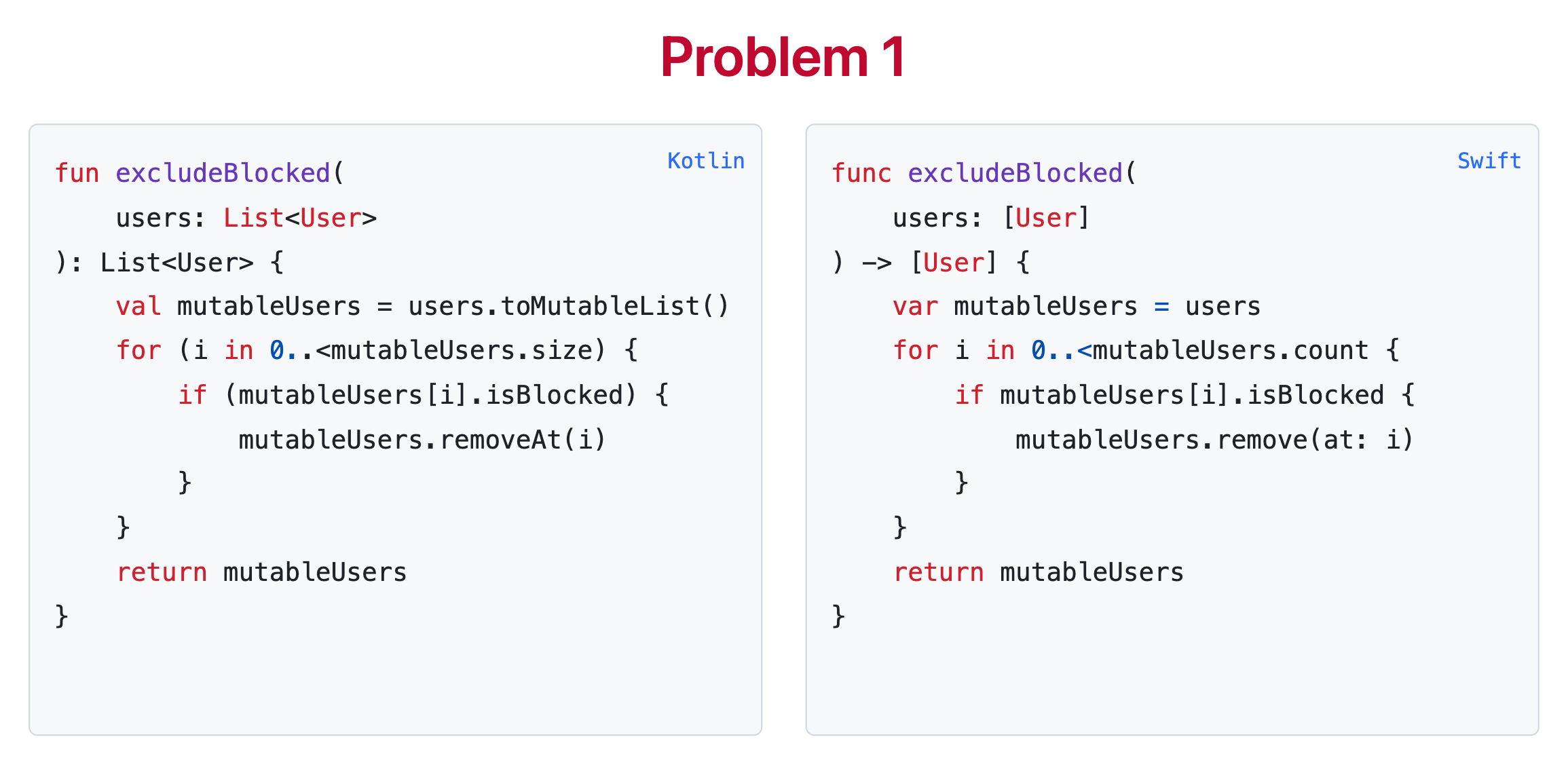 Spot the Bug challenge