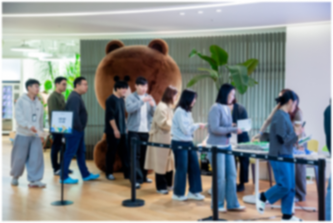 AI Campus Day 풍경 - 체크인