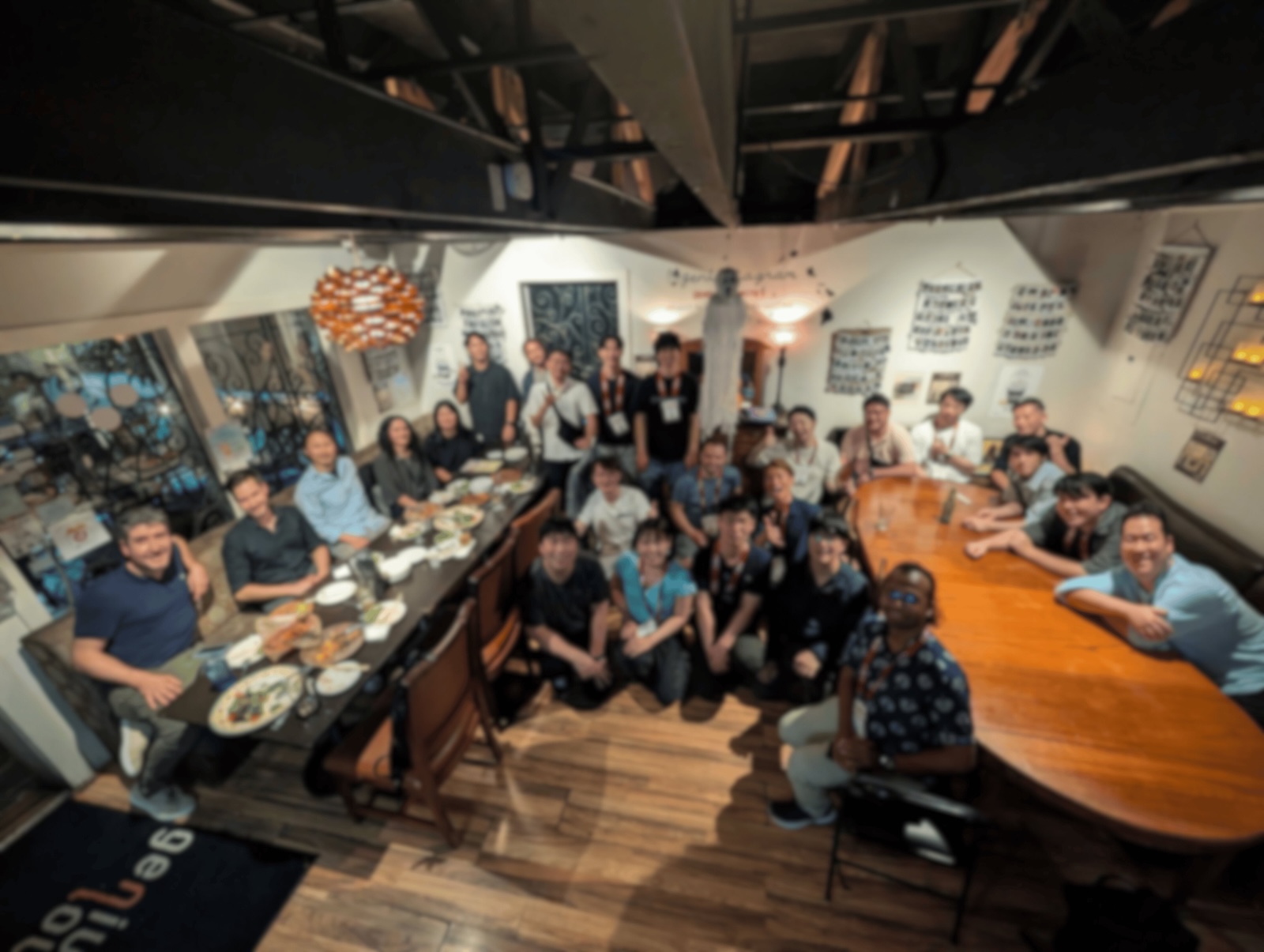 LIMIT & FOUND ワークショップの懇親会