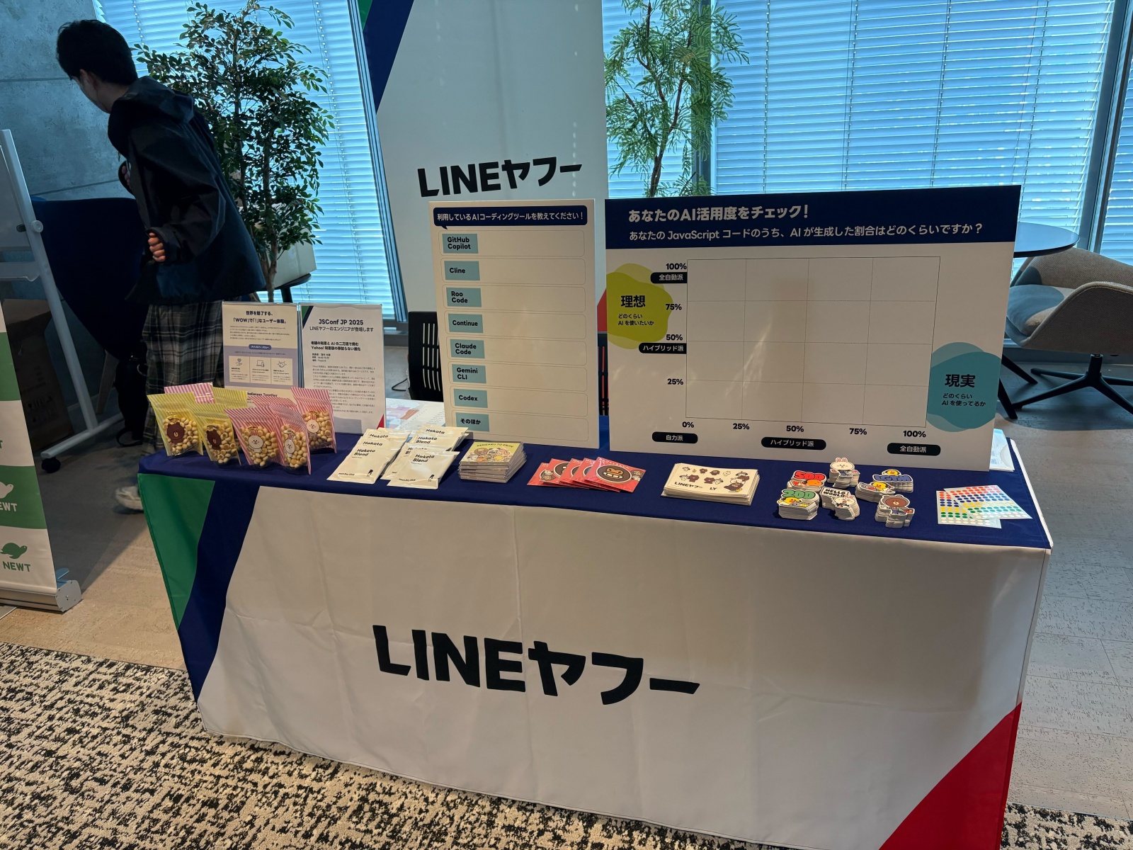 ブースの様子(1)