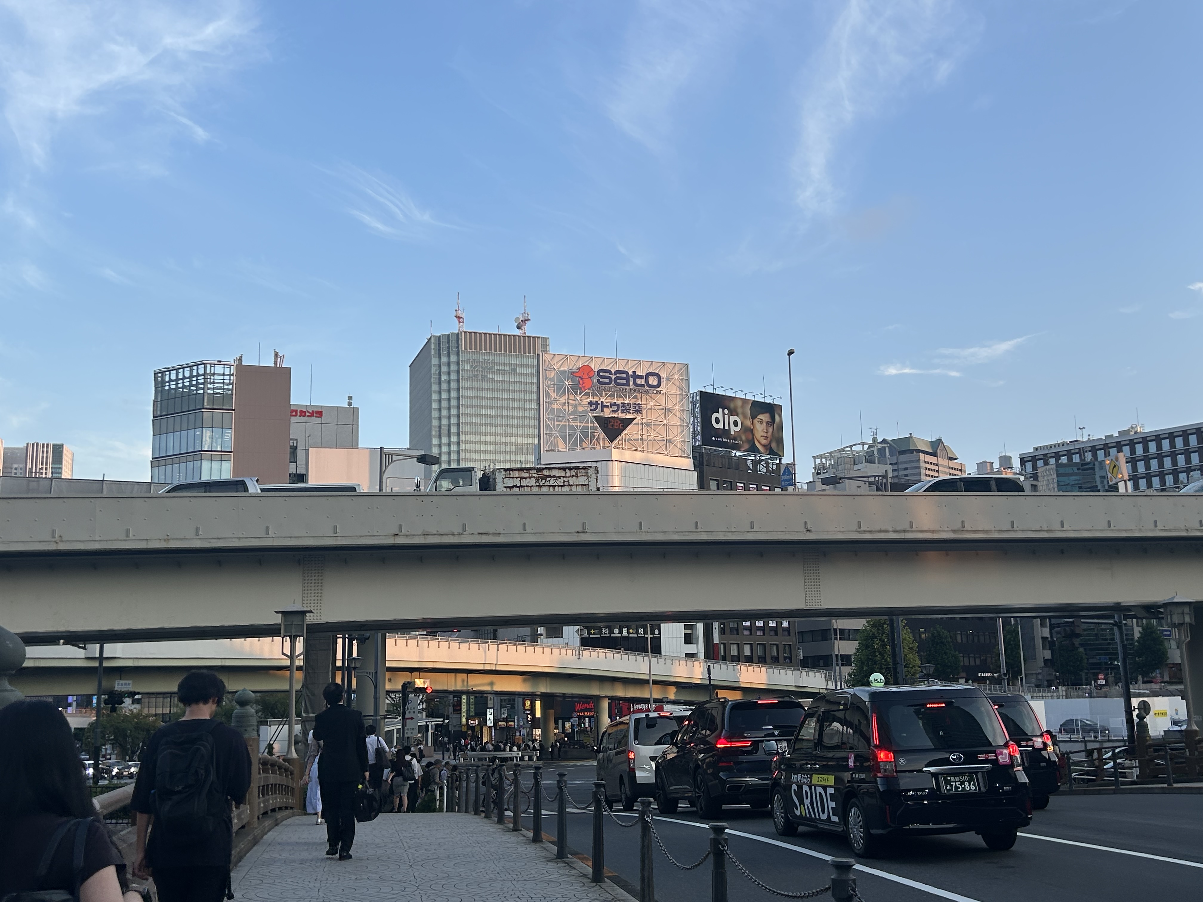 Scenery of the Tokyo during the morning commute