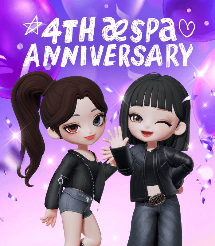 aespa x スーパーメイツ
