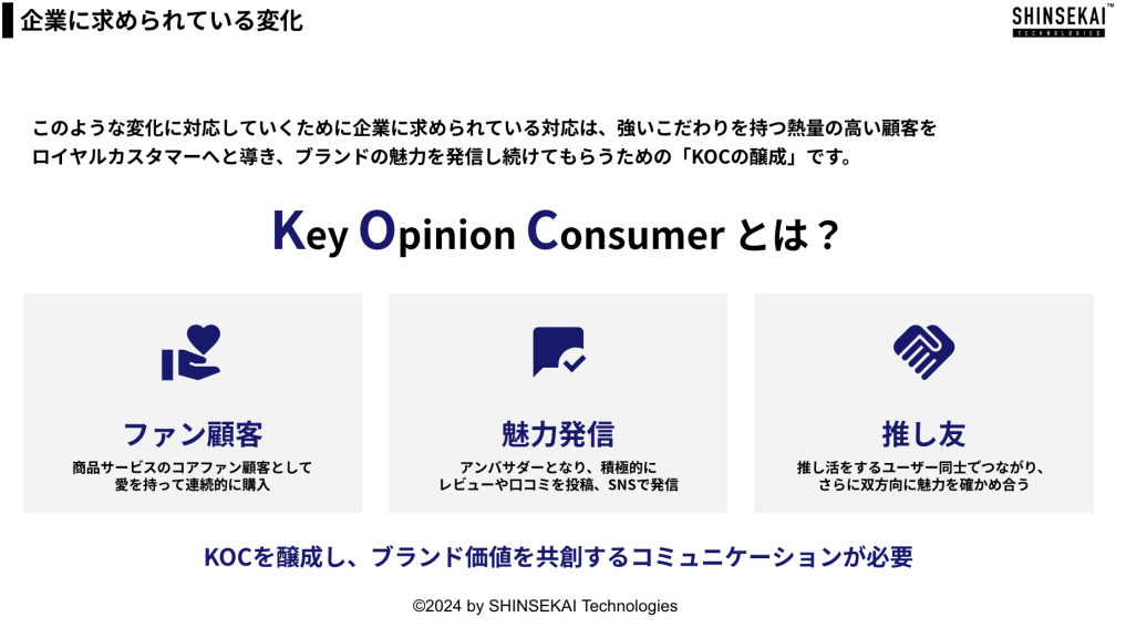 企業に求められている変化