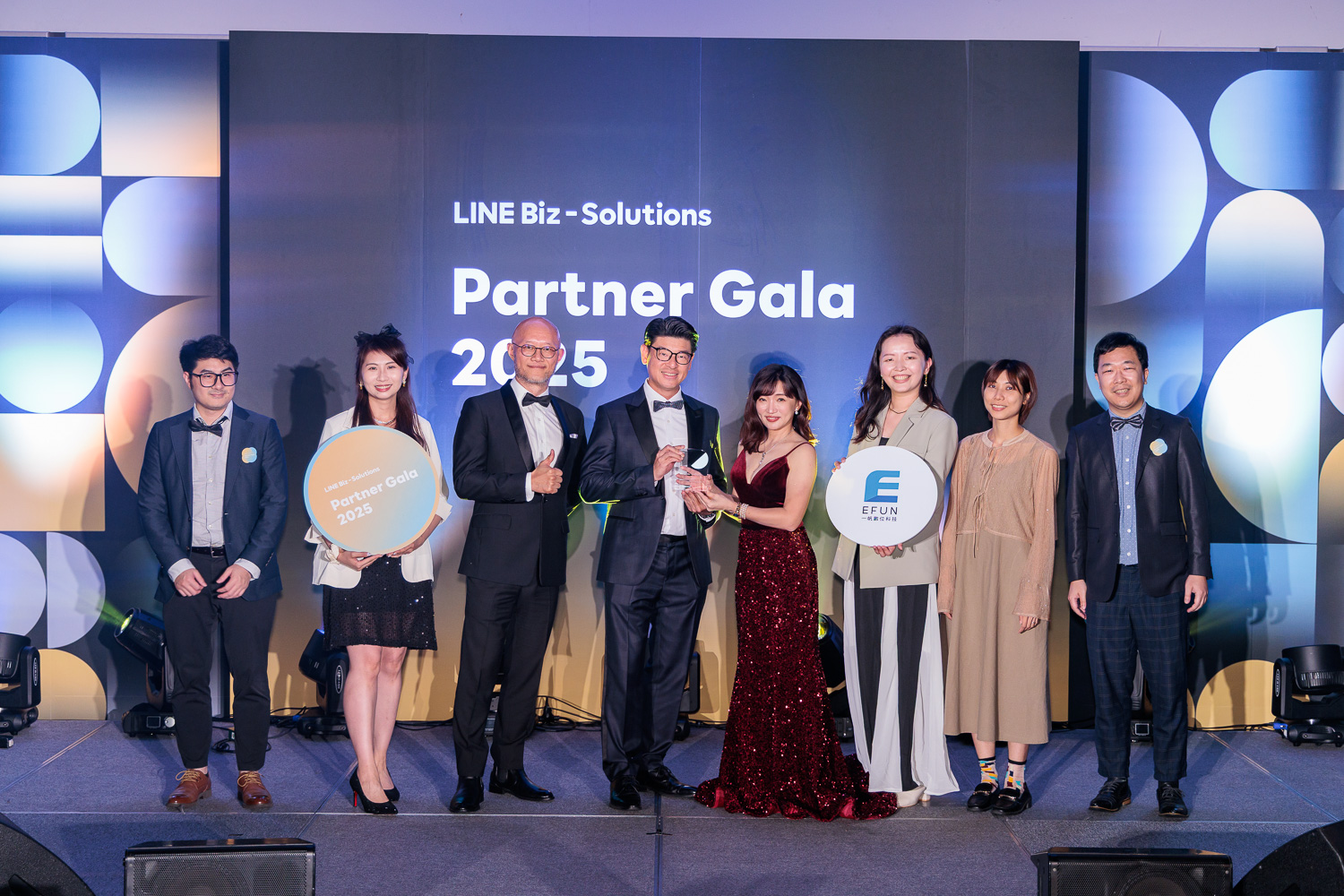 圖說：一帆數位科技股份有限公司榮獲2025年LINE Display Solutions鑽石級夥伴殊榮。