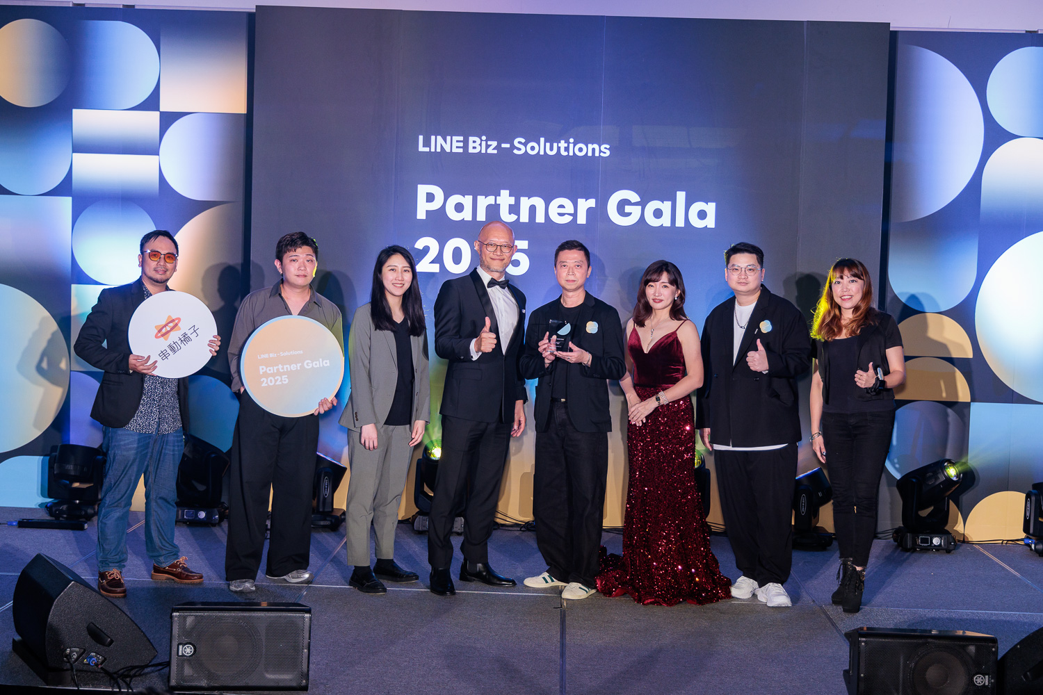 圖說：串動橘子行銷股份有限公司榮獲2025年LINE Display Solutions鑽石級夥伴殊榮。