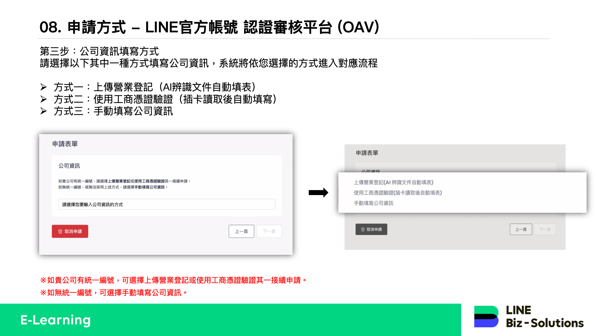 LINE官方帳號認證申請流程 ｜LINE Biz-Solutions