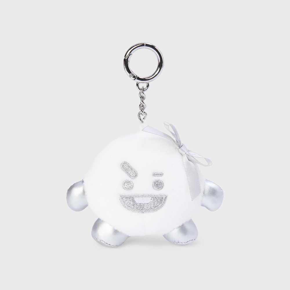 BT21 SHOOKY DOLL KEYRING SILVER EDITION – LINE FRIENDS SQUARE