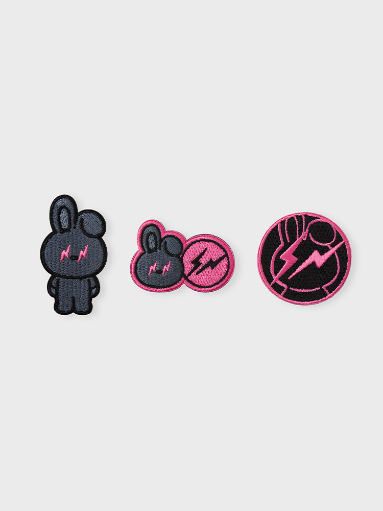 BT21 X FRAGMENT EMBROIDERED PATCH SET (COOKY) – LINE FRIENDS SQUARE