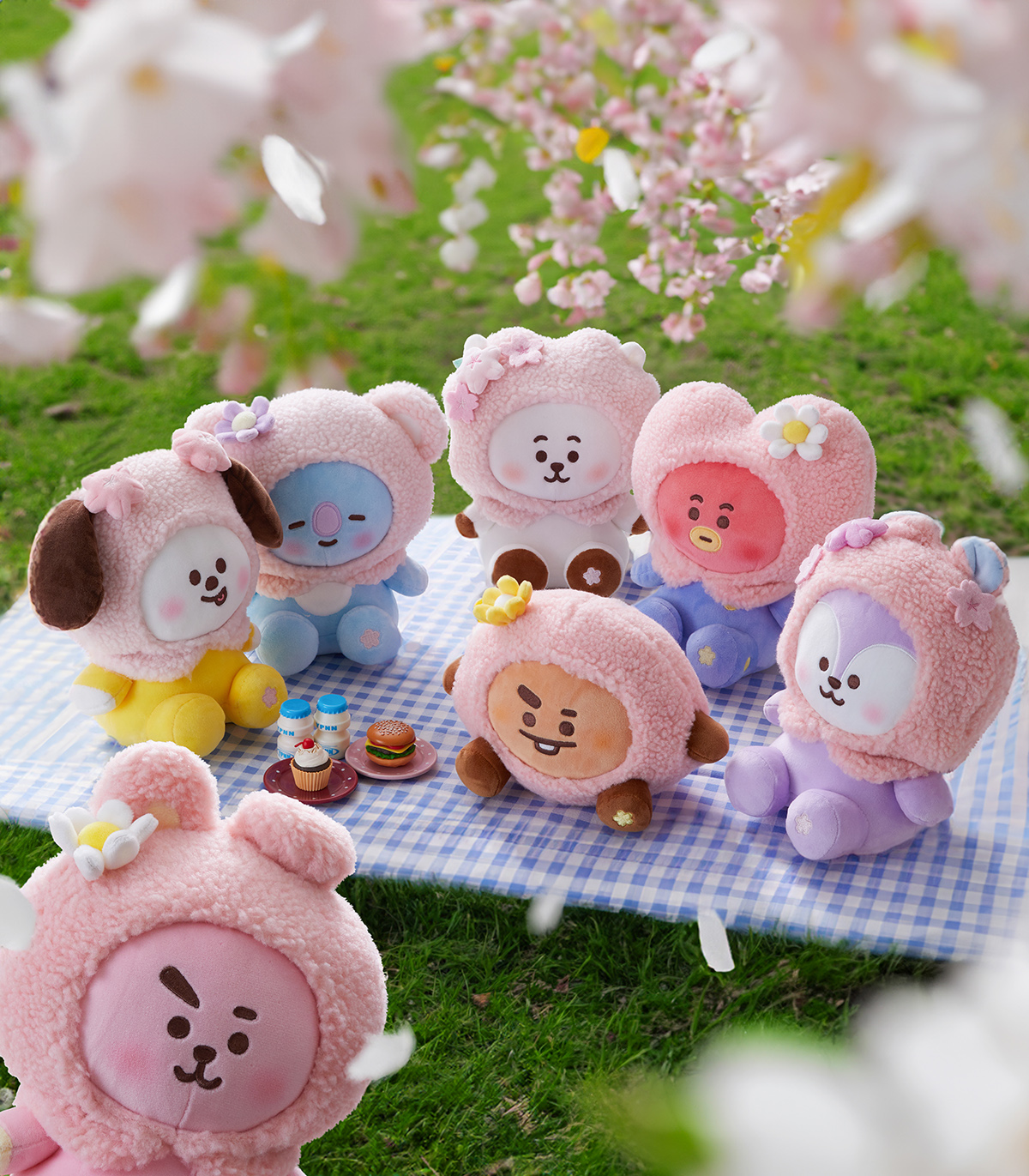 BT21 COOKY MEDIUM-SIZED DOLL SPRING DAYS – LINE FRIENDS SQUARE