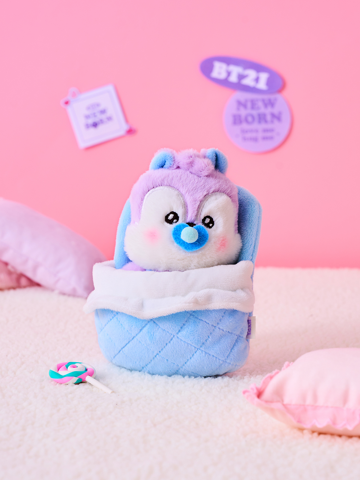 BT21 MANG NEWBORN BABY PLUSH – LINE FRIENDS SQUARE