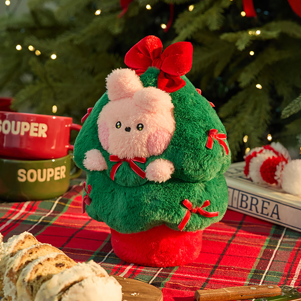 BT21 COOKY minini TREE PLUSH PETITE HOLIDAY
