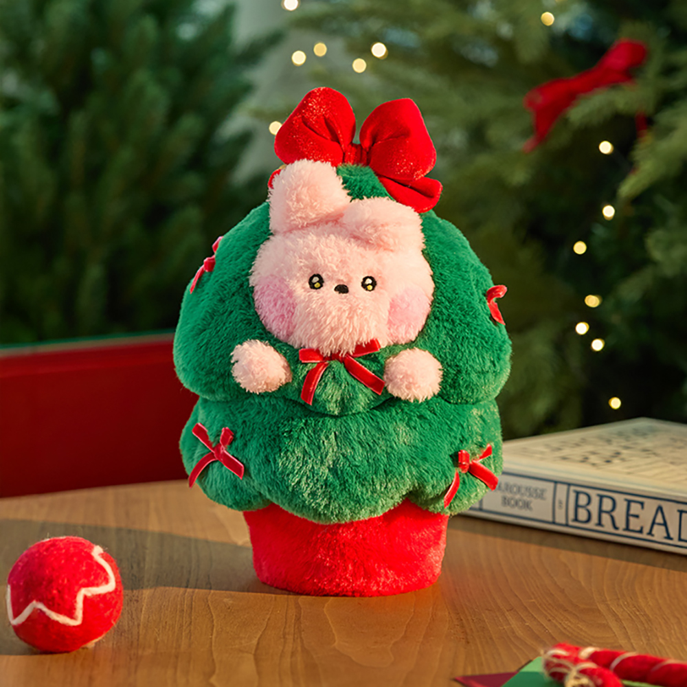 BT21 COOKY minini TREE PLUSH PETITE HOLIDAY