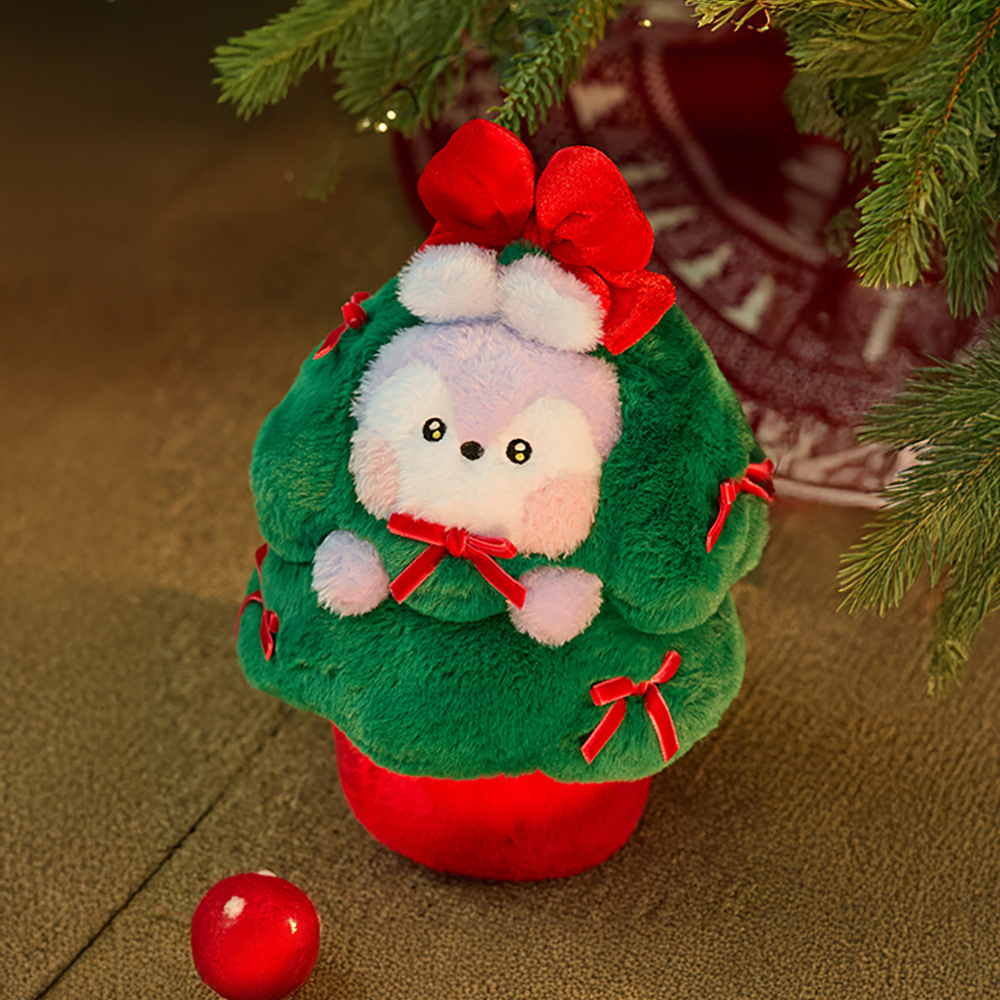 BT21 MANG minini TREE PLUSH PETITE HOLIDAY