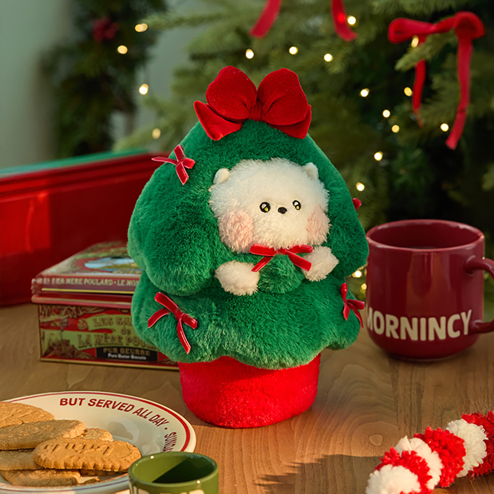 BT21 RJ minini TREE PLUSH PETITE HOLIDAY
