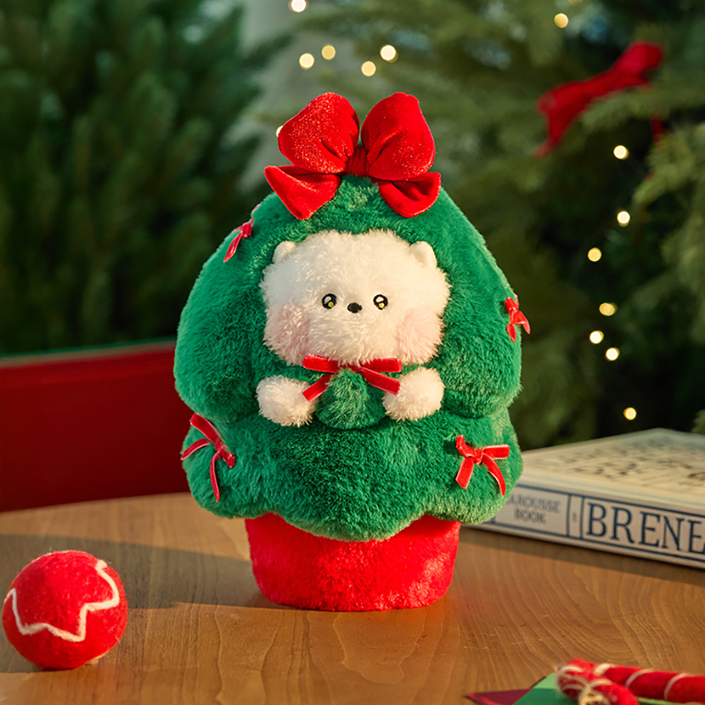 BT21 RJ minini TREE PLUSH PETITE HOLIDAY