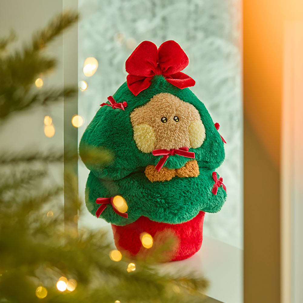 BT21 SHOOKY minini TREE PLUSH PETITE HOLIDAY