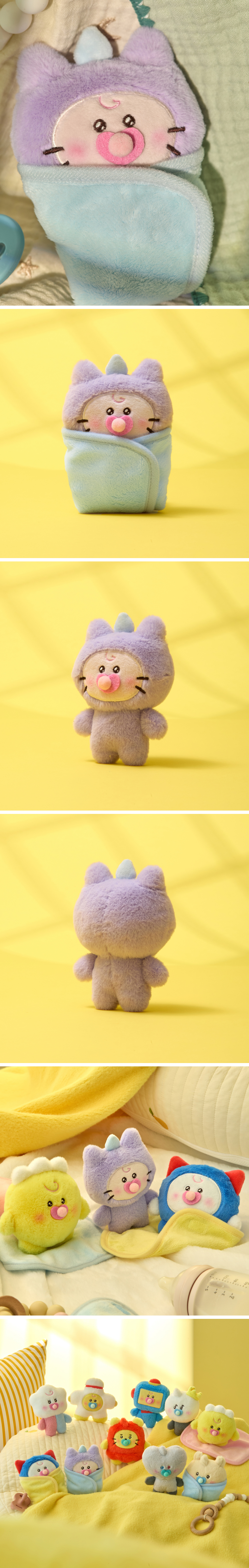 Pre-order] TRUZ CHILLI BABY PLUSH NEWBORN – LINE FRIENDS SQUARE