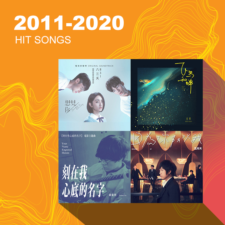 2011-2020年間熱播單曲