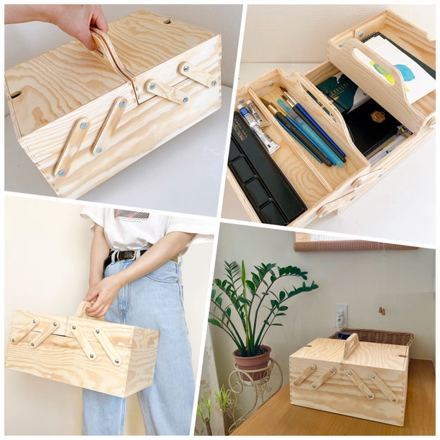 IKEA KLAMMEMACKA クレッメマッカ　 2点セット　裁縫箱 IKEA クレッメマッカ 道具箱／裁縫箱（未使用・匿名配送