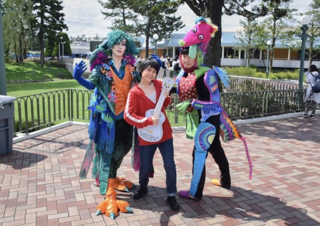 ディズニーランドのハロウィーン。 みんな仮装のレベルが高すぎる