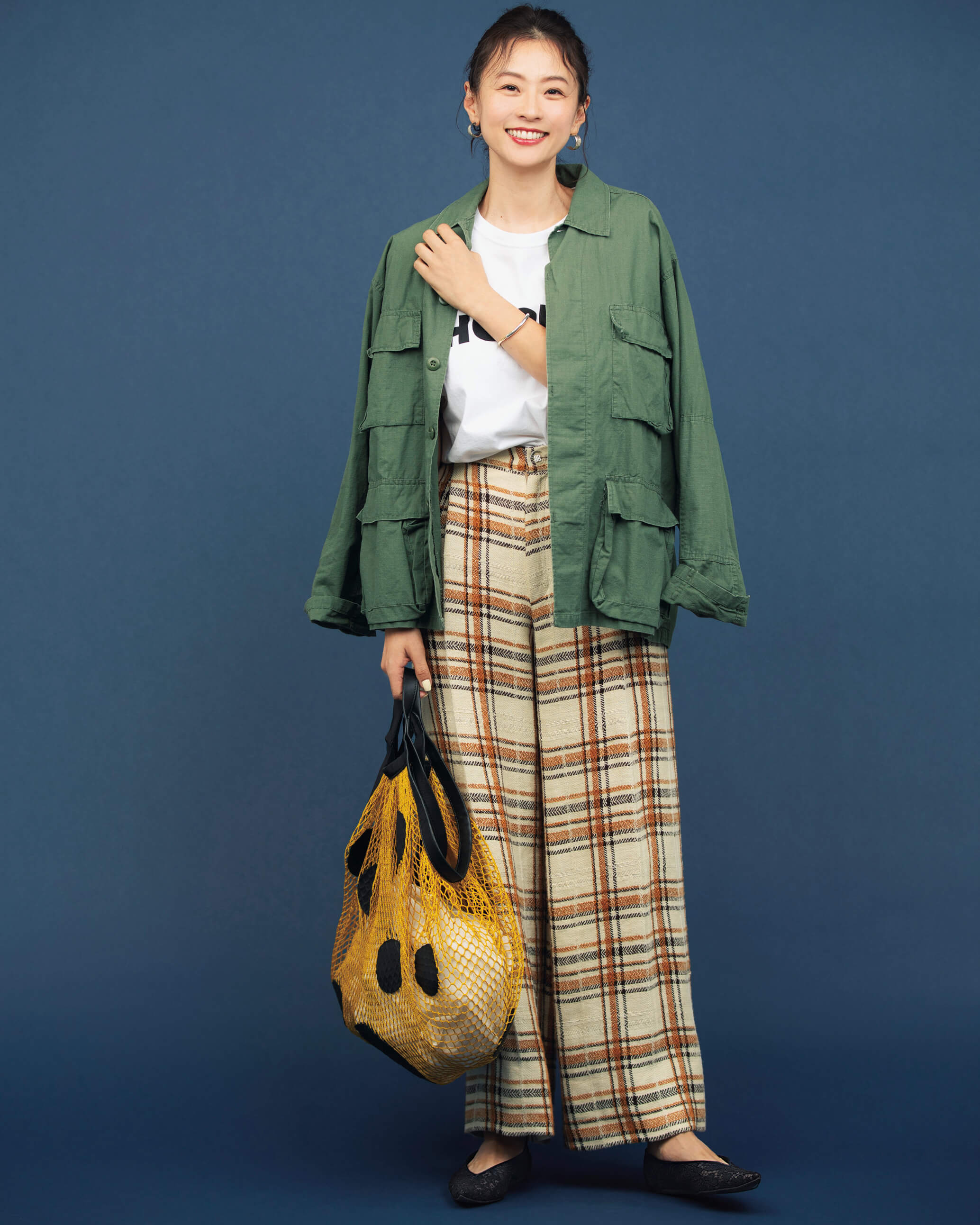 MADISONBLUE キルティング　ジレ　ベスト　リバーシブル　五明祐子さん マディソンブルー @madisonblue_official 24FALLコレクション