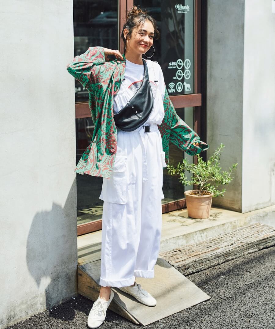 私服スナップ】竹下玲奈さんの夏スタイル公開！シャツ＆Tシャツ