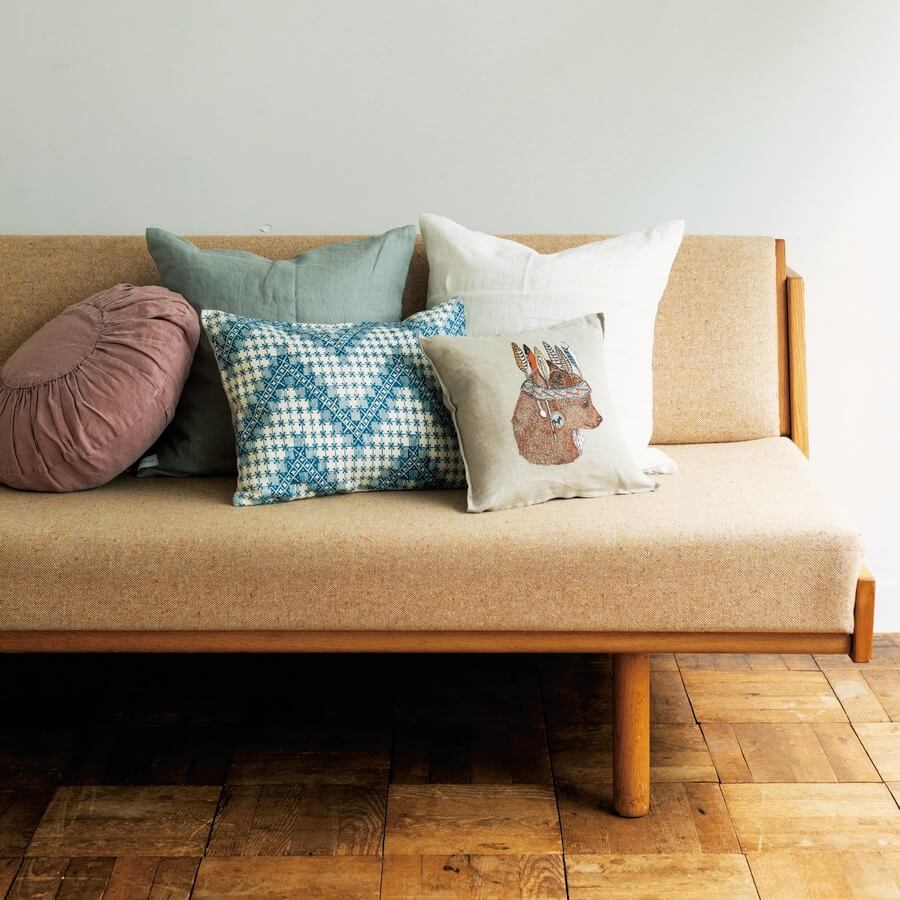 石井佳苗さんの布使いQ&A】リビングに、壁に、収納かごに・・・暮らし