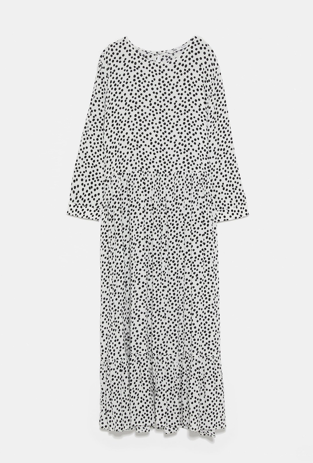 ZARA】ドット柄プリントワンピースが世界中で大ヒット中!（BAILA