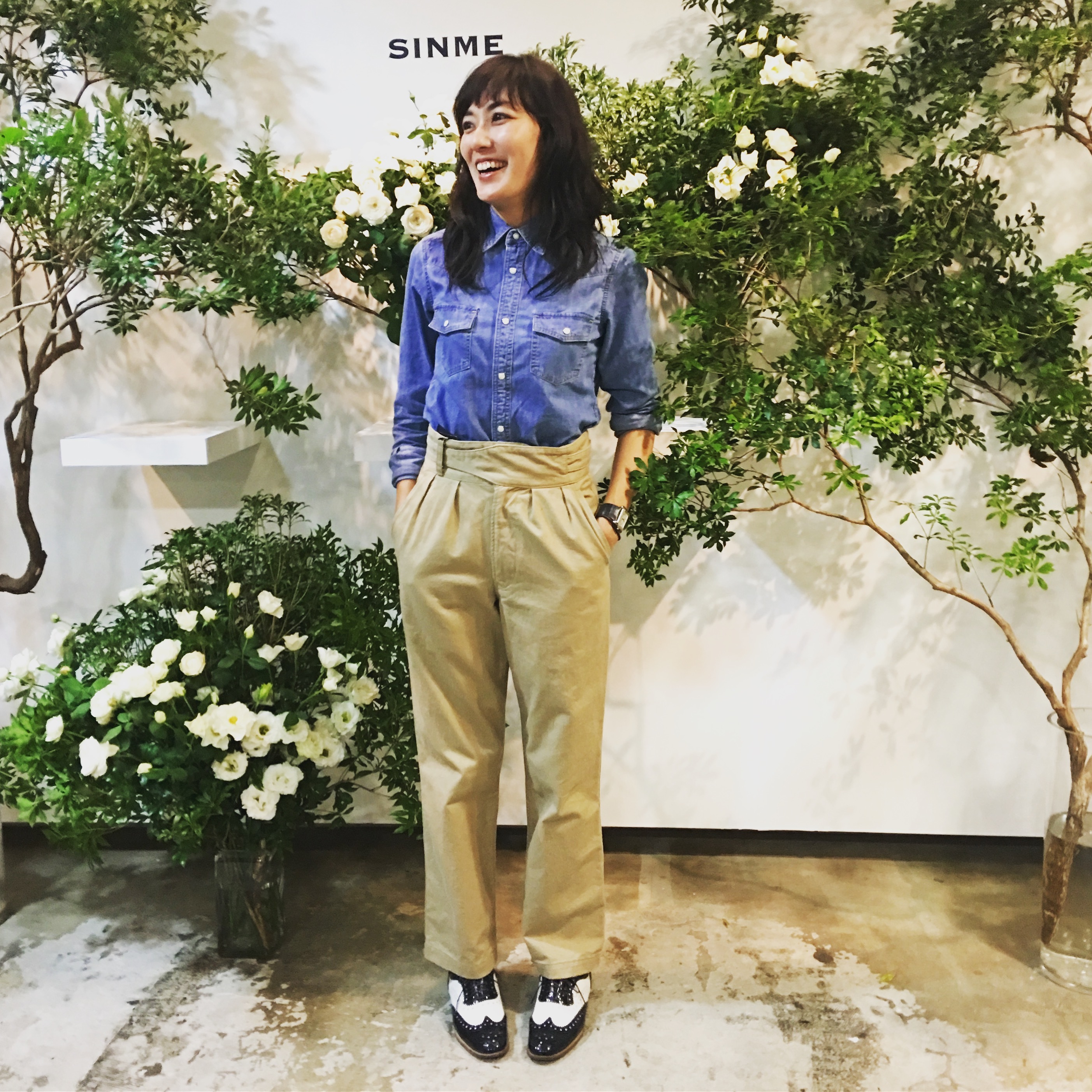 SINME シンメ グルカパンツ☆美品 板谷由夏の通販 by マオ's