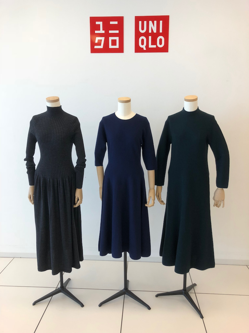 ユニクロ』3D KNITワンピース・パーフェクトカタログ☆（MORE）
