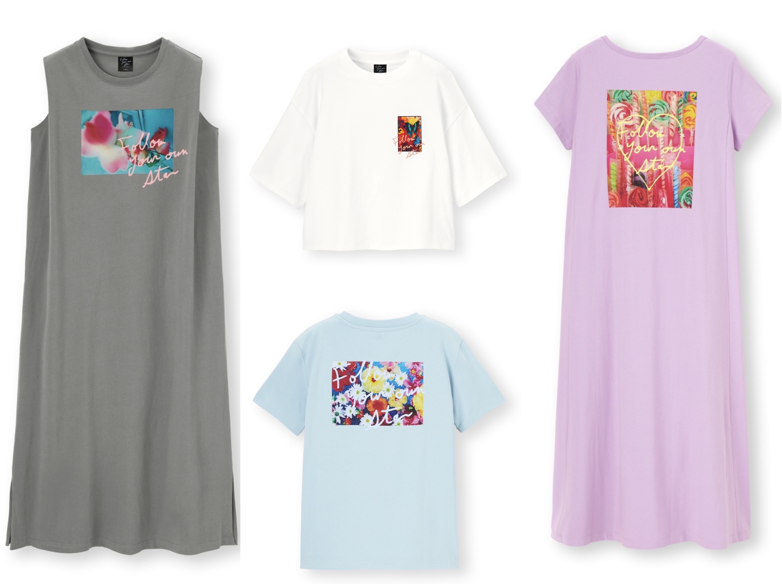 デシグアル×蜷川実花 T シャツワンピース