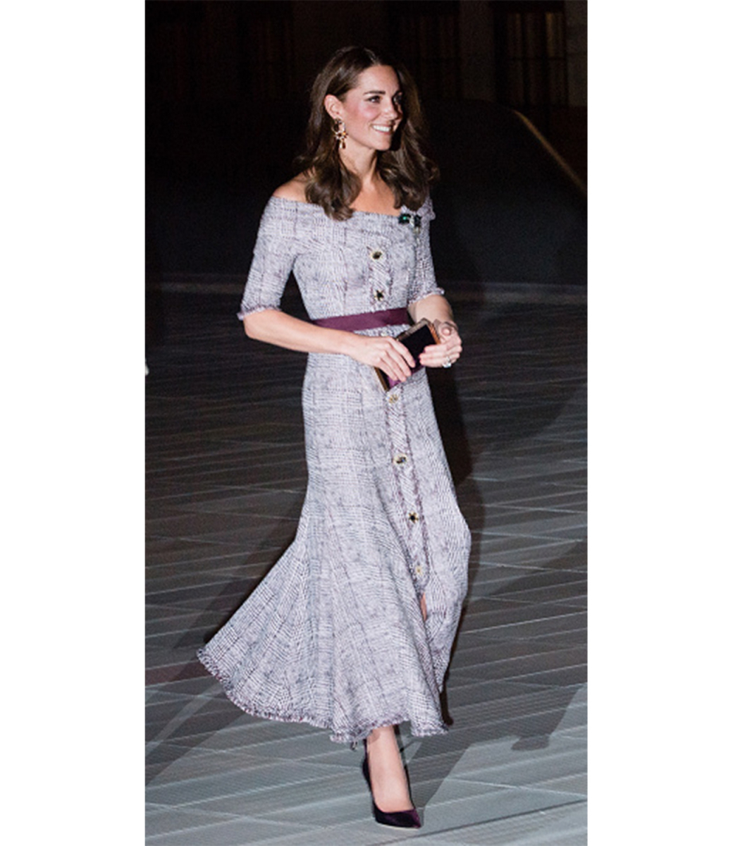 Valentino ツイードワンピース キャサリン妃着用 Valentino ツイードワンピース キャサリン妃着用