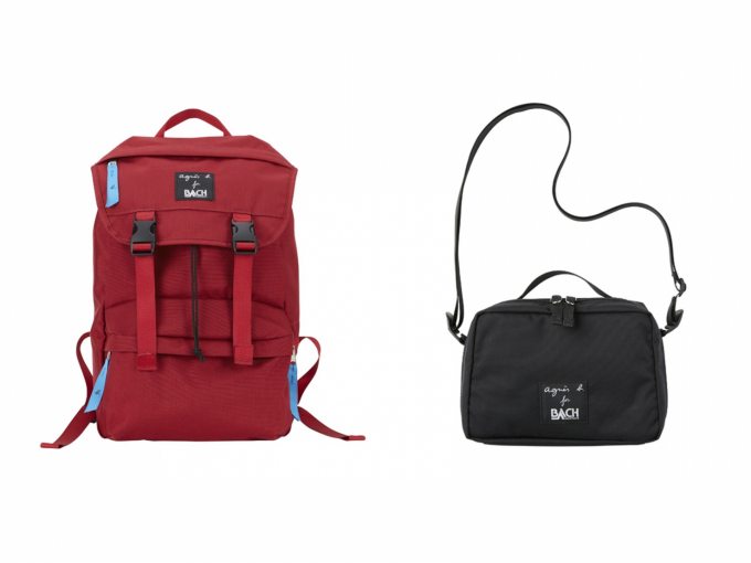 アニエスベーがアウトドアブランド、バッハとのコラボレーション