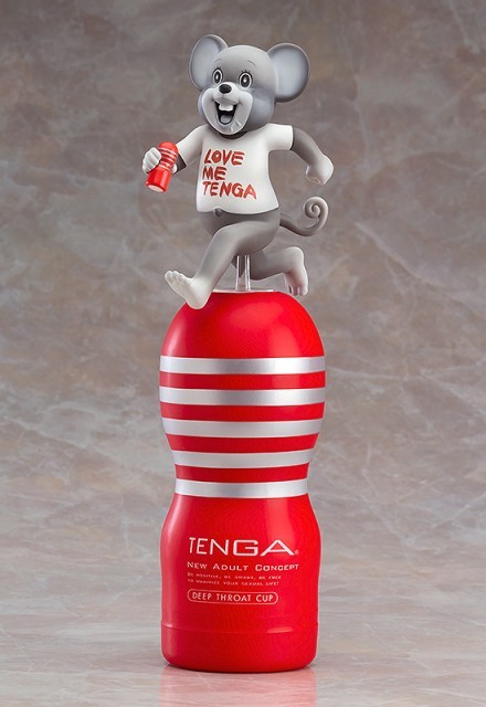 まん〇画太郎×TENGA」ドクミちゃんがフィギュア化、TENGAを台座