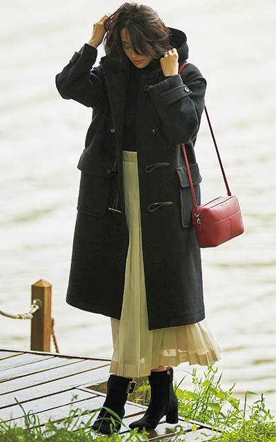 アラフィーの優秀コート⑥】＜イレーヴ＞モード感をほどよくトッピング