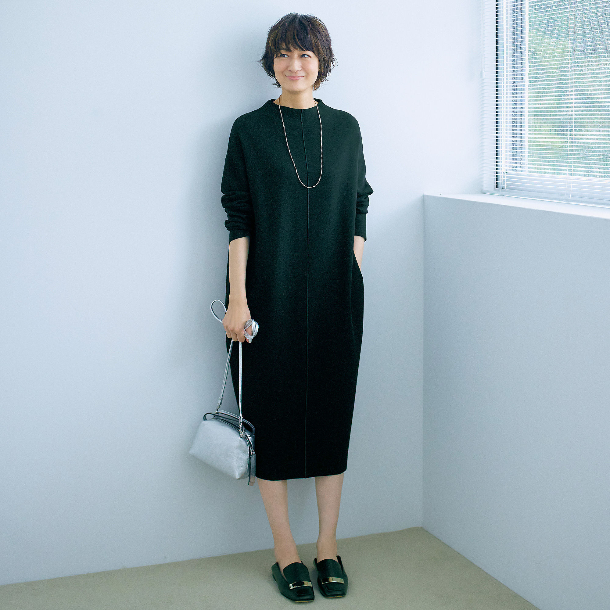 地曳いく子×eclat 大人ボリュームワンピース 【公式通販】