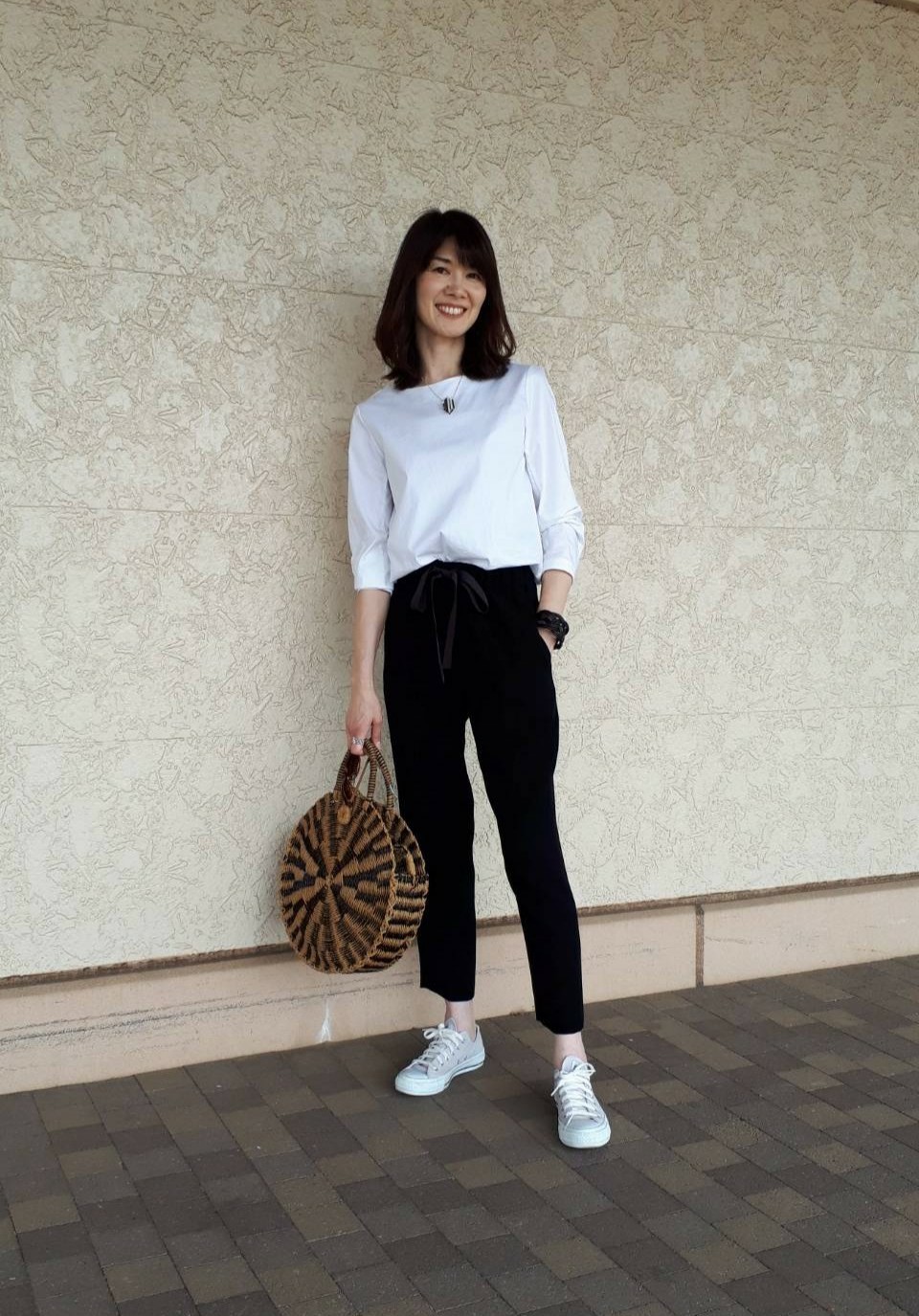 saquiの上質パンツ（Web eclat）