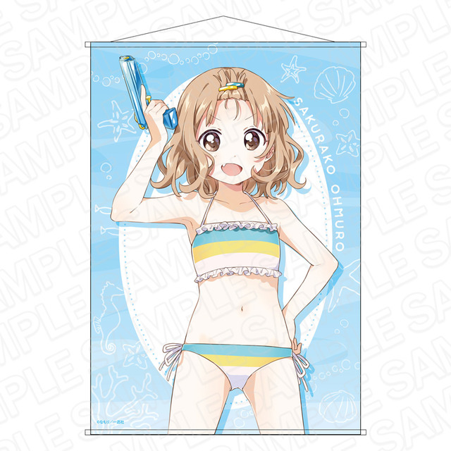ゆるゆり」生徒会メンバーが“水着”に着替えたら―― 綾乃、千歳、櫻子